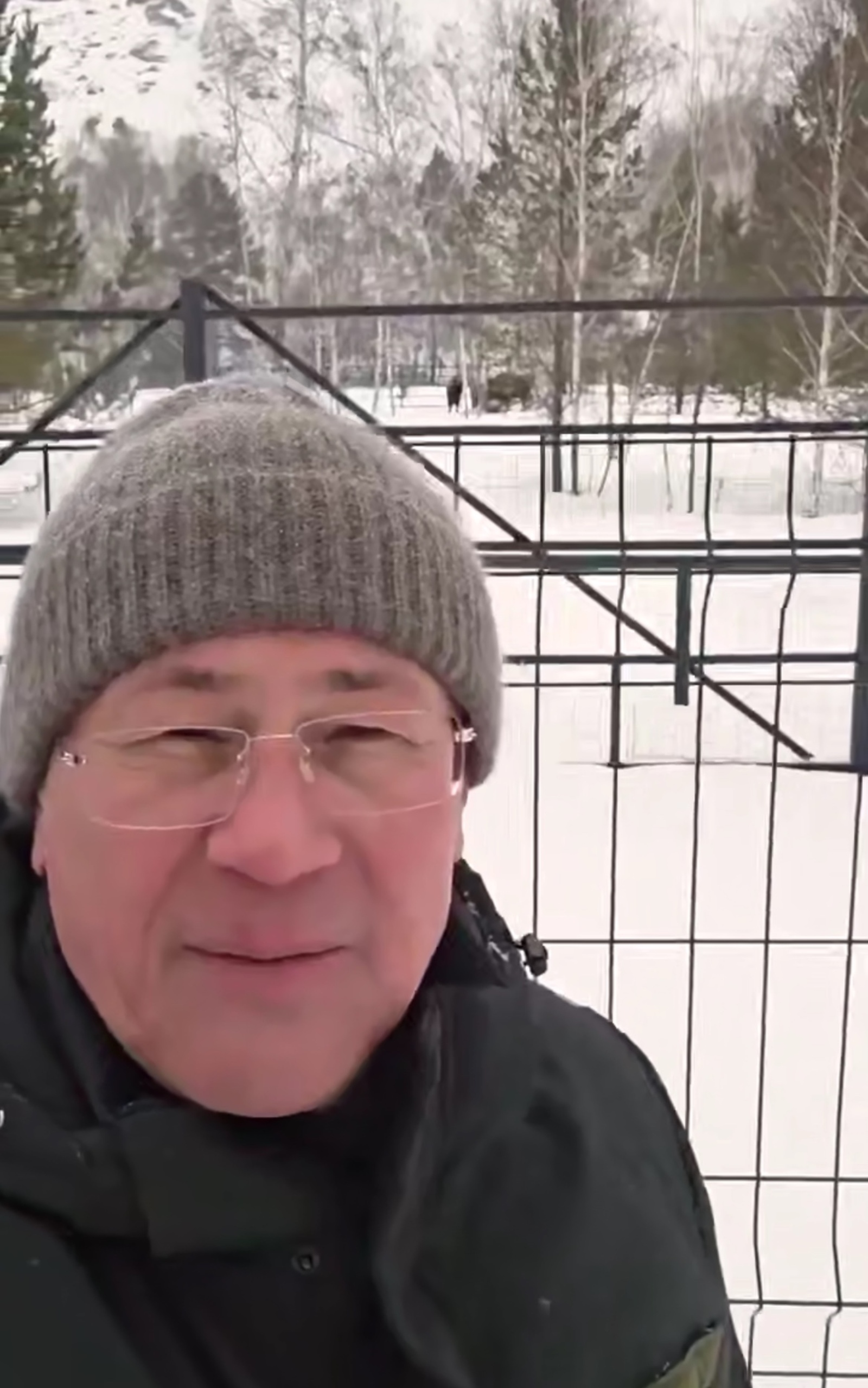 Радий Хабиров Пушкӑртстанри Кугарчă районне ҫитсе курнӑ