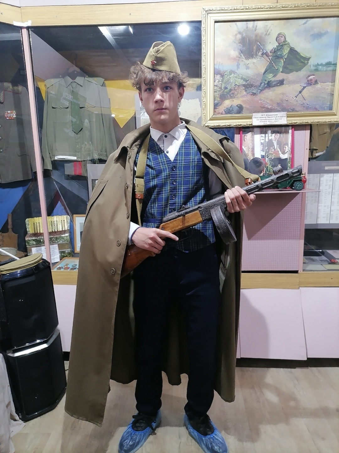 Шкул ачисем музейре экскурсинче пулнă