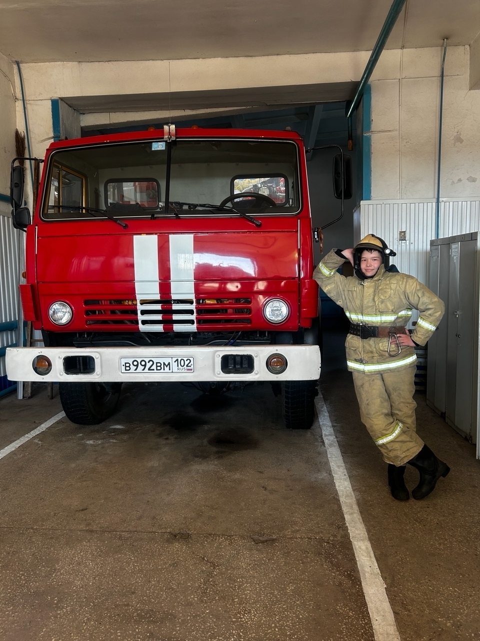 Пишпÿлекри 2-мӗш вăтам шкулта вĕренекенсем пушарпа ҫӑлав пайӗнче пулнă