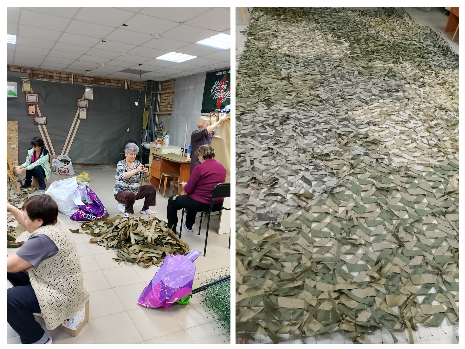 Пишпÿлек районӗнчи волонтерсен ӗҫӗ пӗр куна та чарӑнмасть