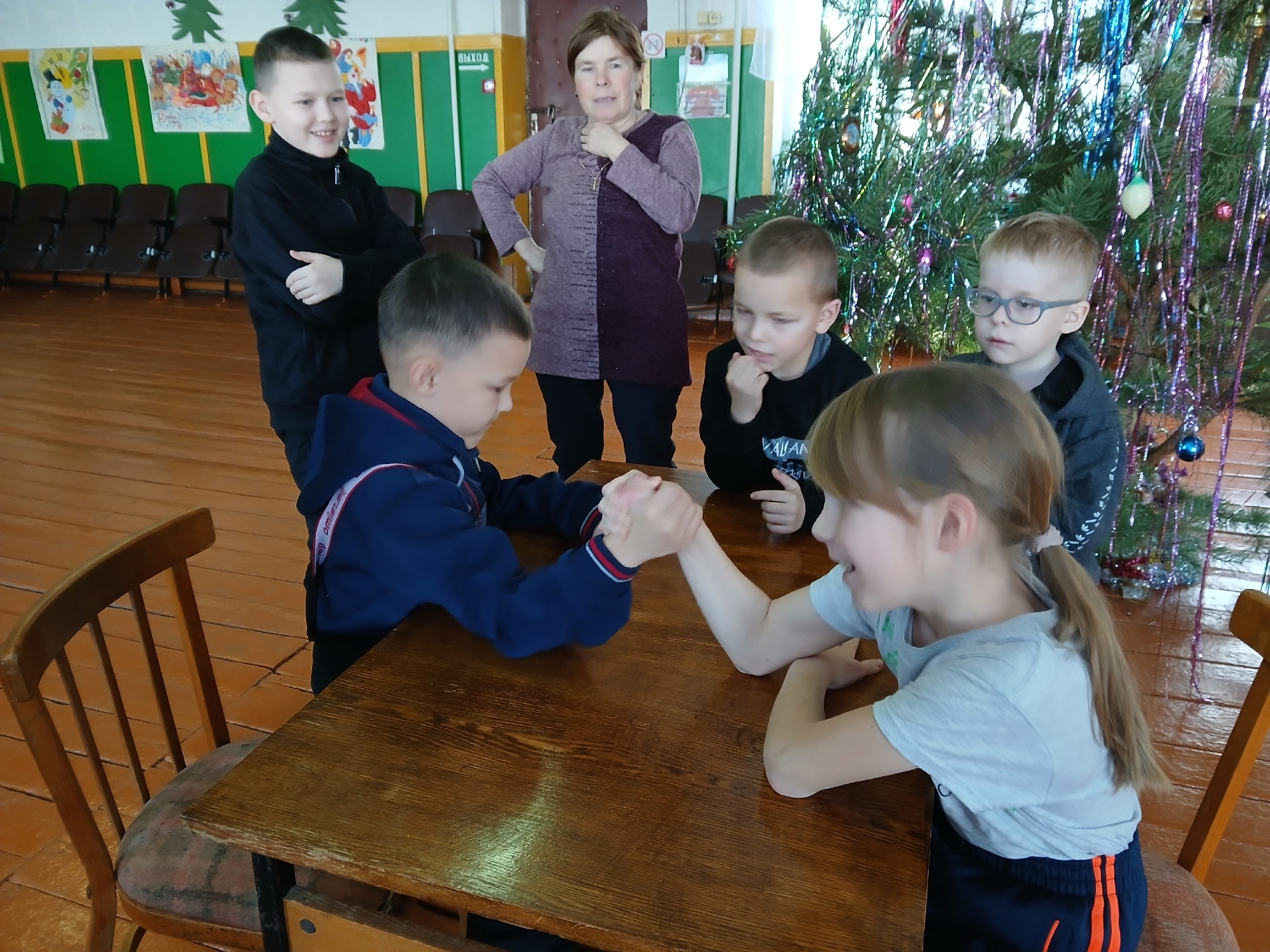 Кистенлӗри Культура ҫуртӗнче спорт программи иртнĕ