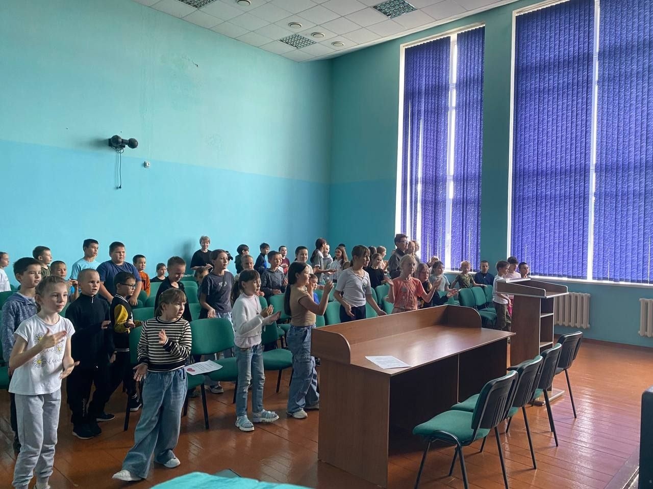 Пишпÿлекри 1-мĕш шкулта «Пӗрремӗшсен юхăмĕ» лагерь ĕçлеме тытăннă