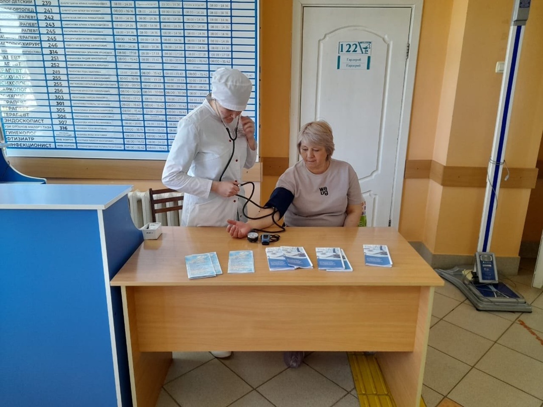 Пишпÿлекри тӗп больница республикăри «Халӑх сывлӑхӗн кунӗ» акцие хутшăннă