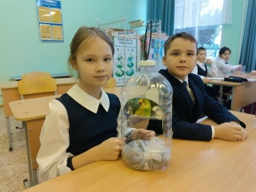 Шкул ачисем кайăксене валли апат памаллисем тунă