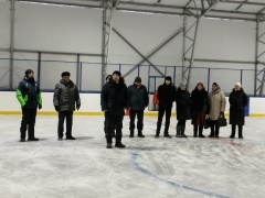 Аитра шайбӑпа хоккей енӗпе lV район турнирĕ пулнă