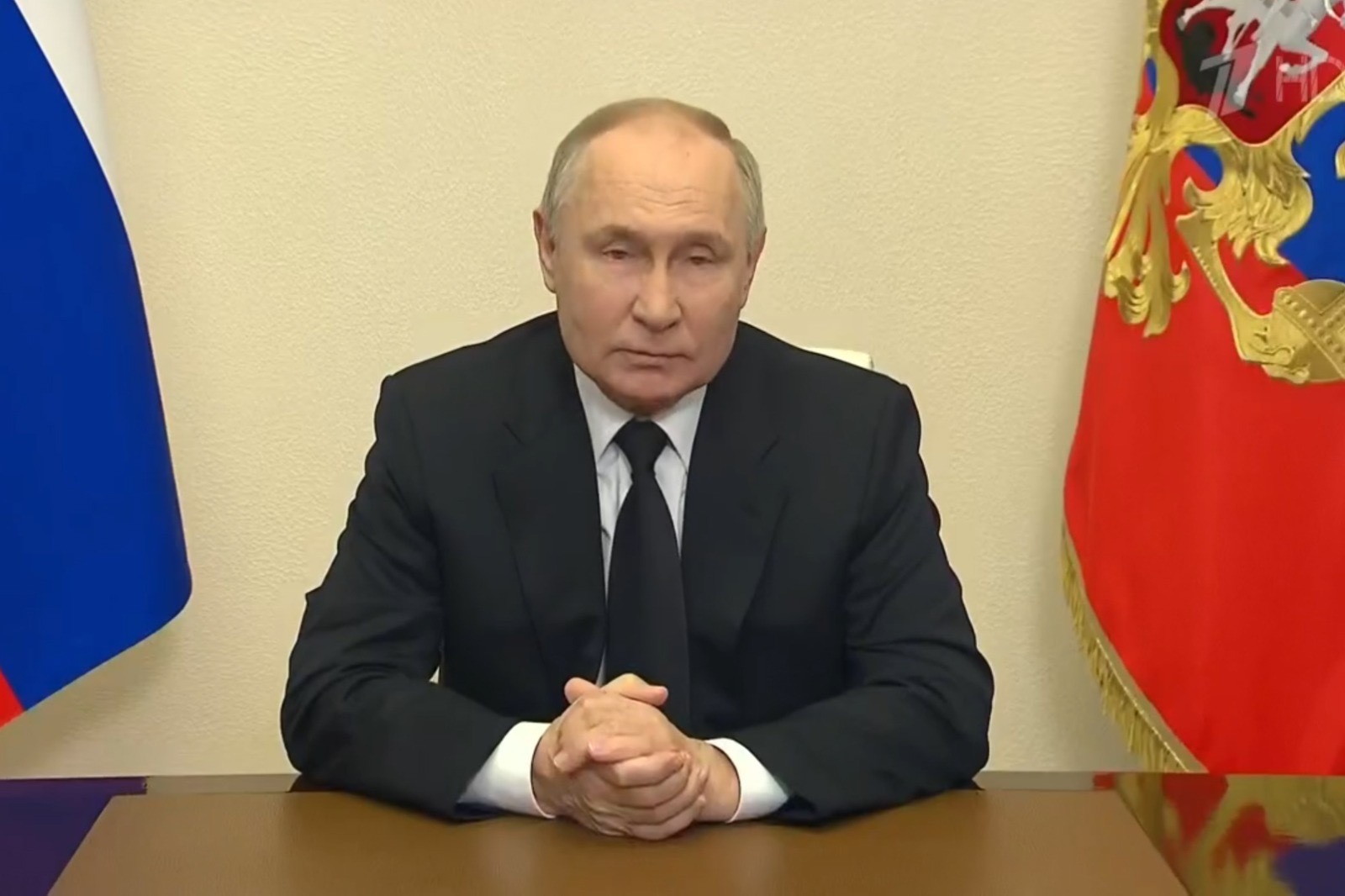 Владимир Путин "Крокус Сити" теракт заказчикӗсене тупмалли ҫинчен пӗлтернĕ