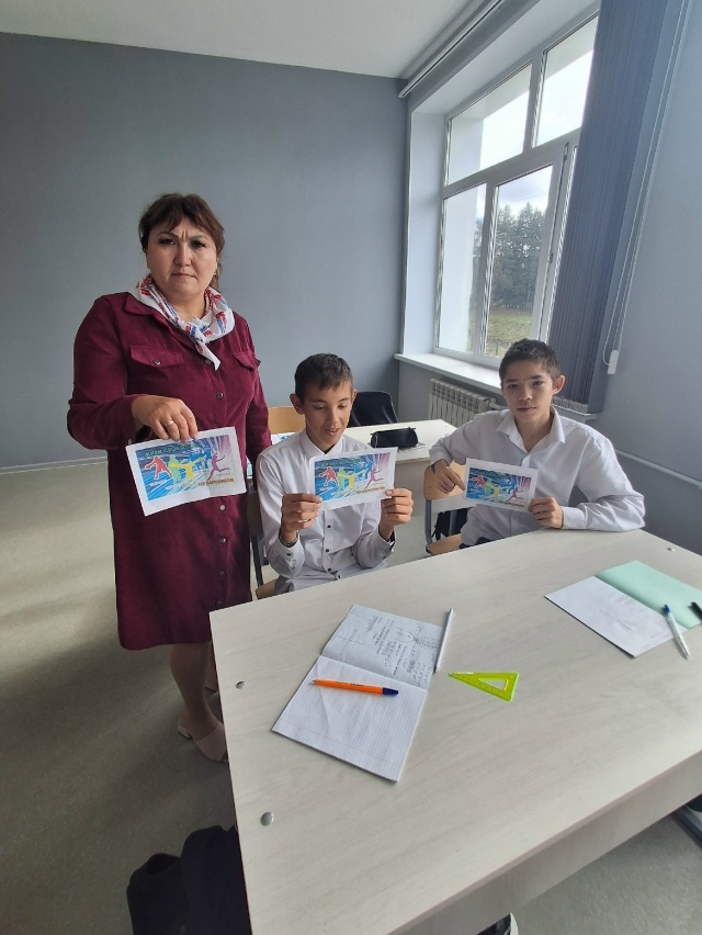 Шкулта наркотиксӑр пурнӑҫ пӗлтерӗшли ҫинчен буклетсем валеҫнĕ