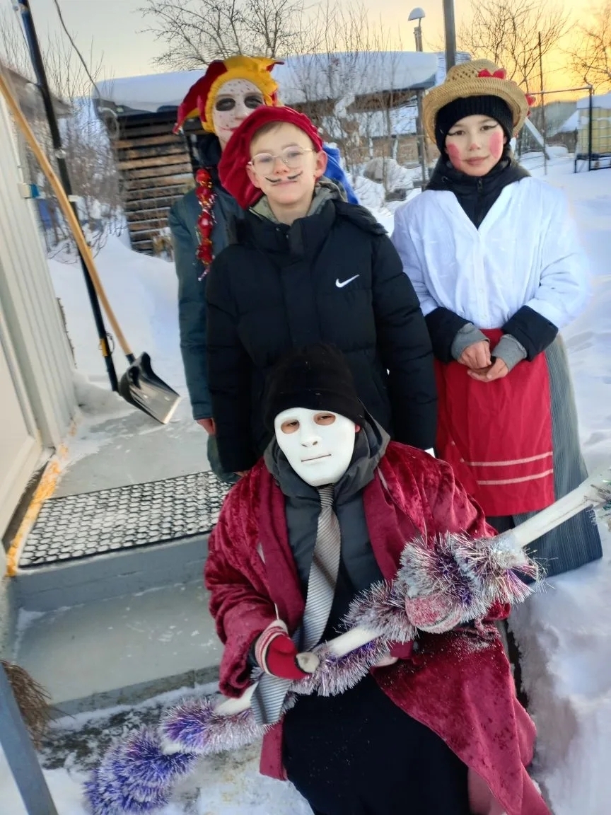 Михайловкăри Культура çуртĕнче Раштав колядкисем иртнĕ