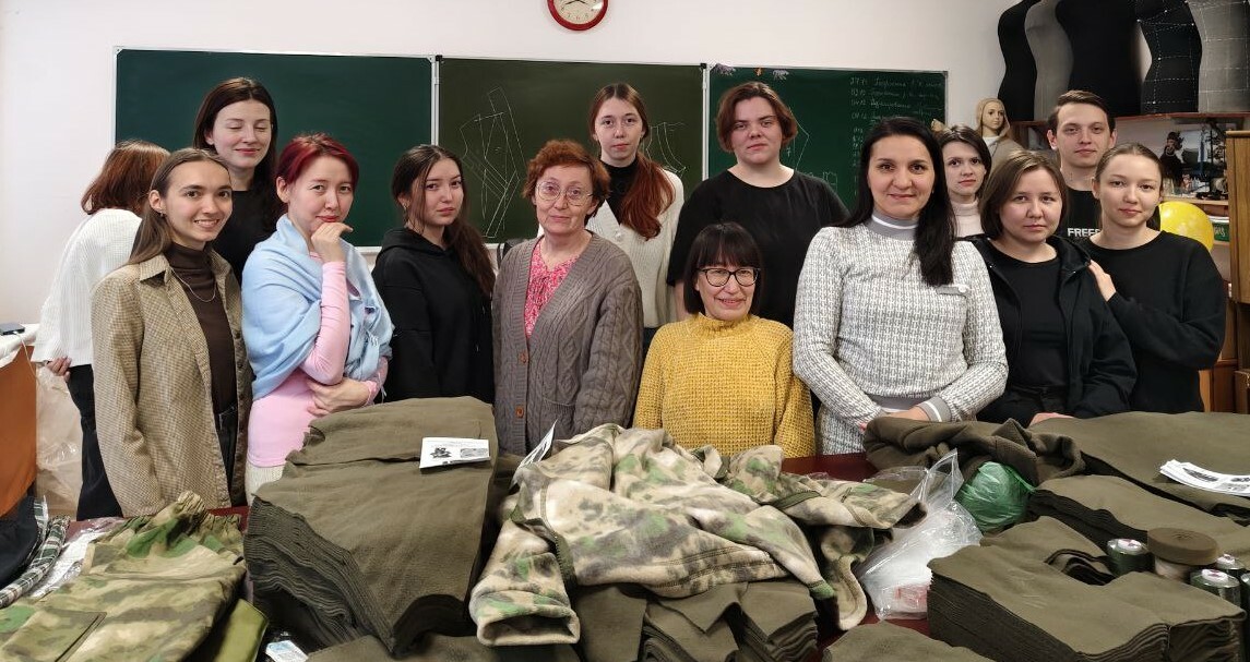 Одежду для защитников Отечества шьют в Межвузовском кампусе Уфы