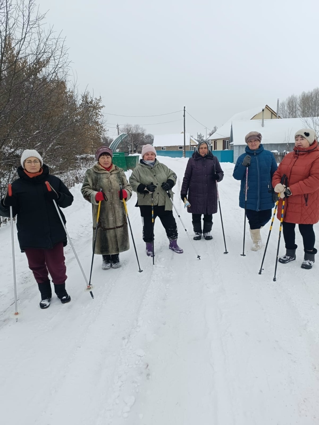 Алексеевка ялӗнче пурӑнакансем скандинави уттине тухнӑ