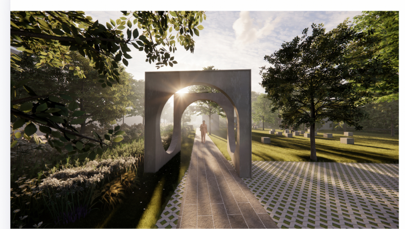 В Межвузовском кампусе наградили студентов за проект благоустройства сквера