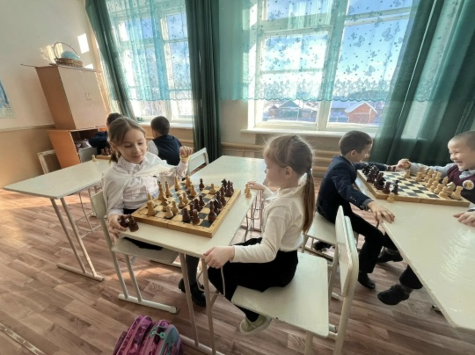 Шахмат ӑс-тӑна аталантарать