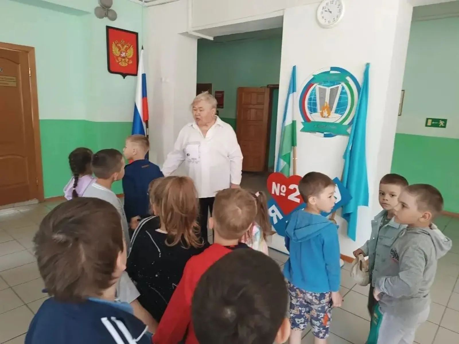 Пулас пĕрремĕш классем шкулпа паллашнă