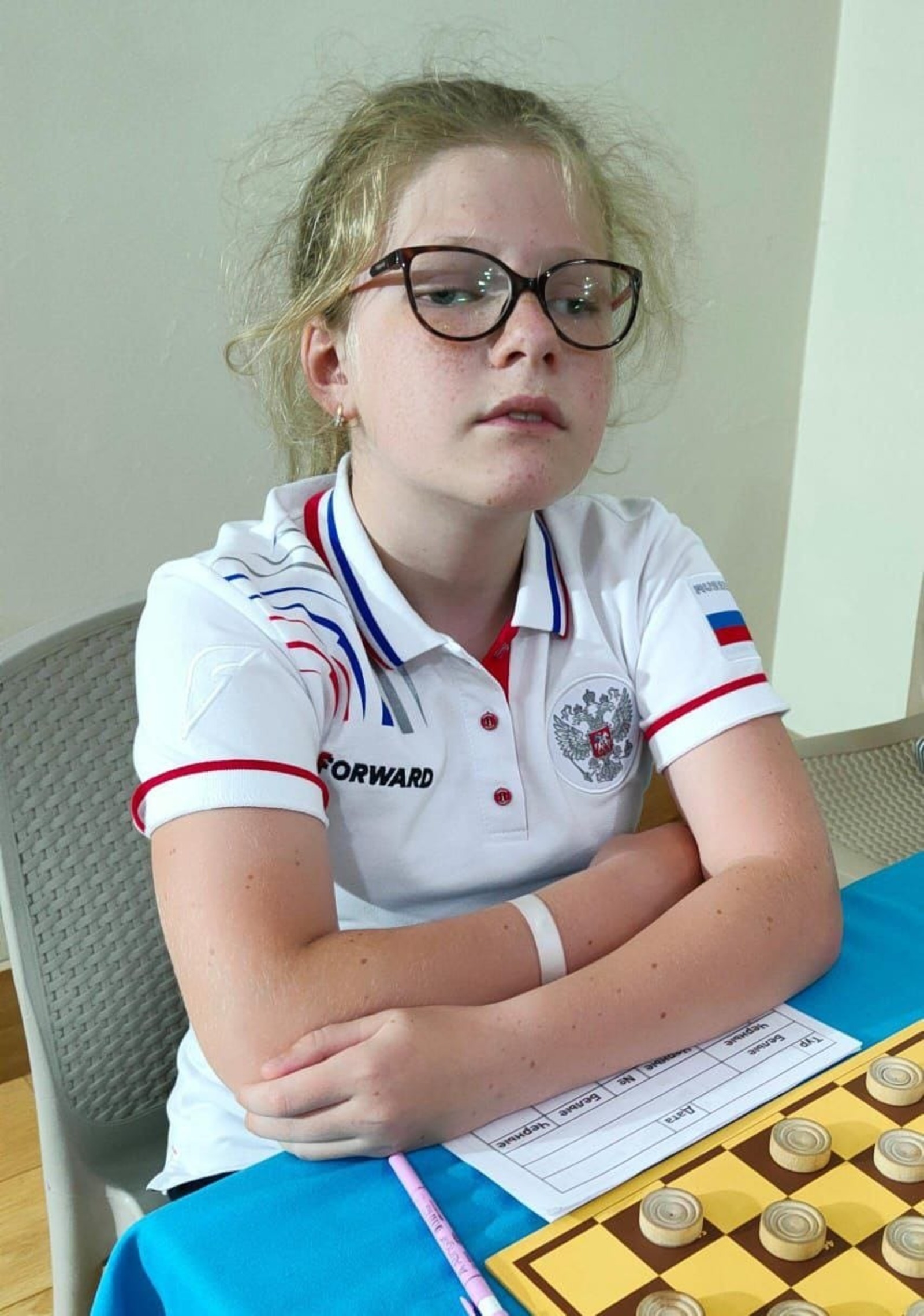 Пушкӑрт спортсменки вырӑс шашкипе тӗнче ӑмӑртӑвӗн ҫӗнтерӳҫи пулса тӑнӑ