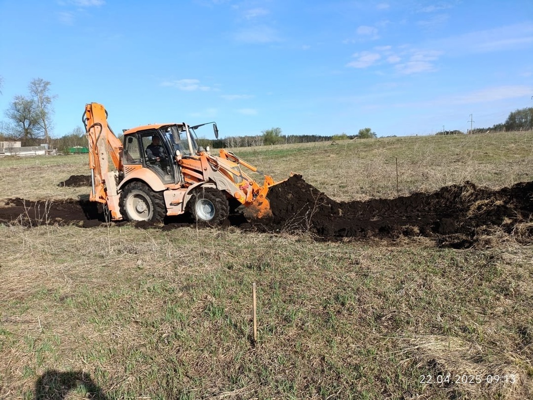 Ивановка ялӗнче Аслӑ Отечественнăй вӑрҫа хутшăнакансен паркне тӑвас ӗҫ пуҫланнă