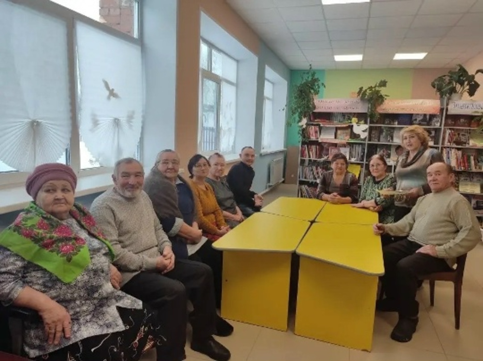 Хушăлкари ял библиотекинче Сарпине халалланă вулав иртнĕ