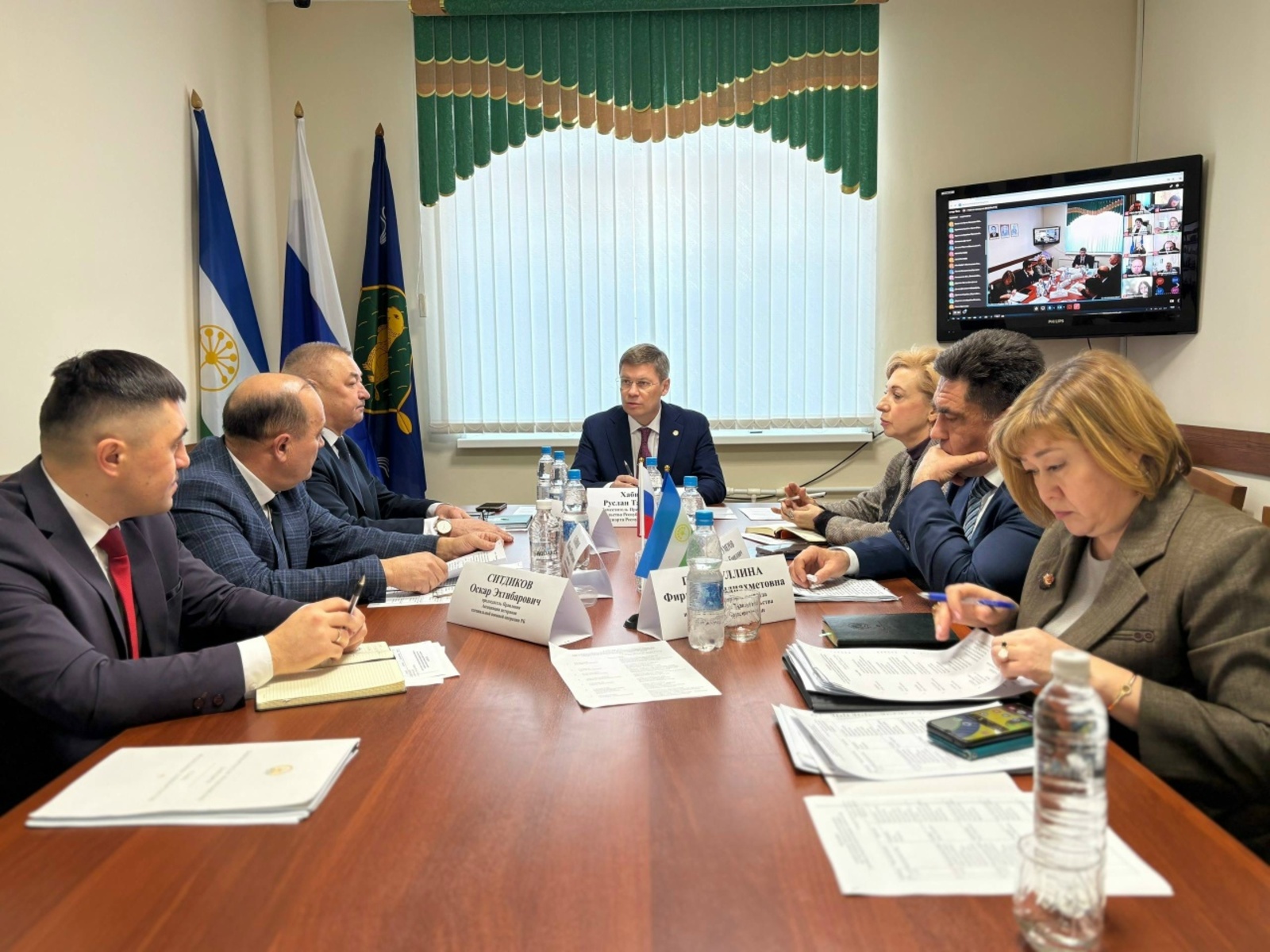 ПР спорт министрӗ Руслан Хабибов Пишпÿлек районĕнче пулнă