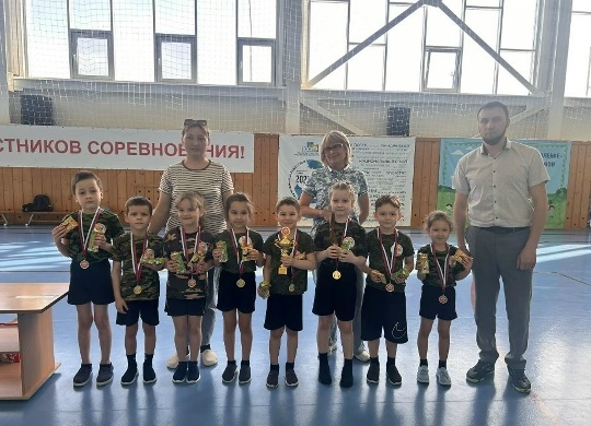 Пишпÿлекре ача садĕнчи ачасем хушшинче Спартакиада иртнӗ