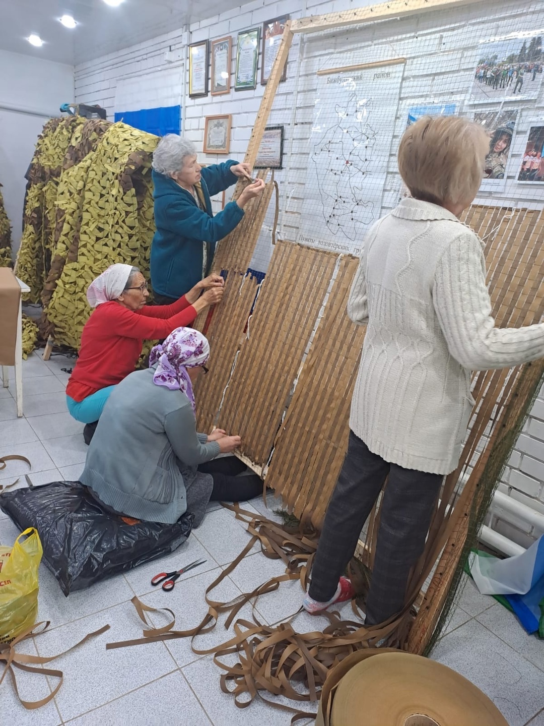 «Надежный тыл» штаб волонтерӗсем туслӑ командӑпа фронта пулăшаççĕ