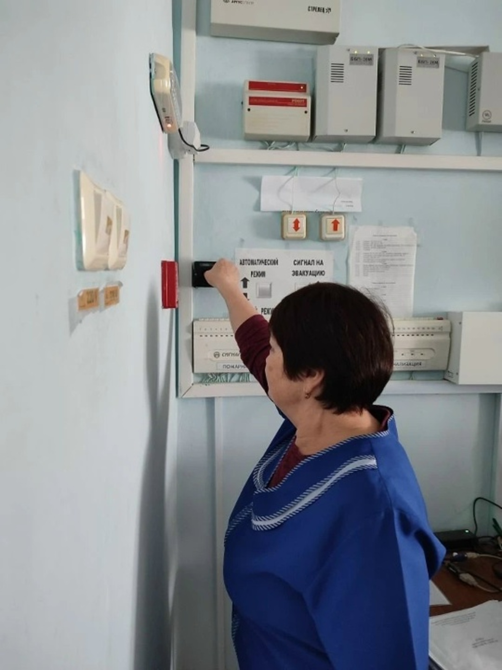 Шкулта терроризм хӑрушсӑрлӑхне тĕрĕслеме занятисем иртнĕ