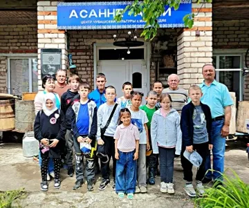 Шкул ачисем Ситекри «Асанне арчи» ял музейӗнче пулнă