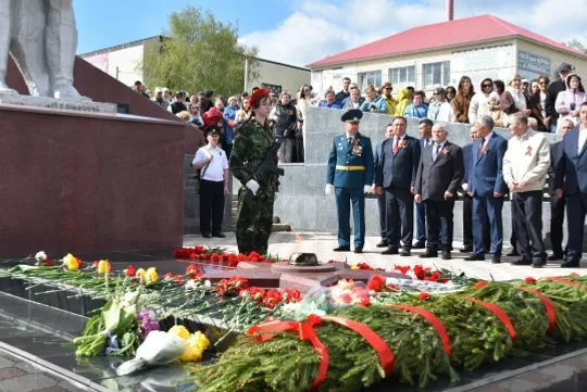 Пишпÿлек районӗнче Ҫӗнтерӳ кунне уявланă