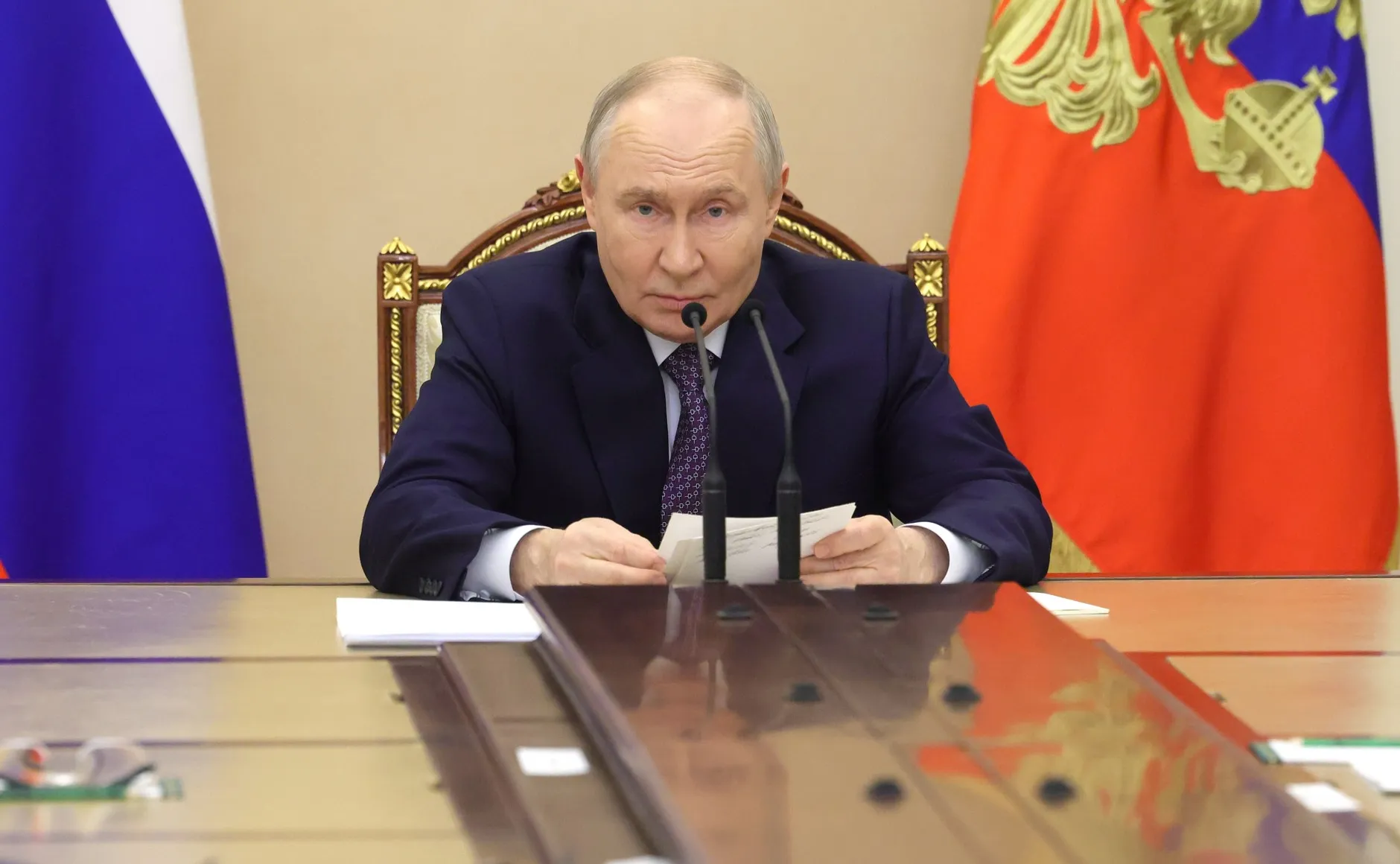 Путин: влаҫсен терроризма хирӗҫ тăрассине тӑтӑшах тимлӗх уйӑрмалла