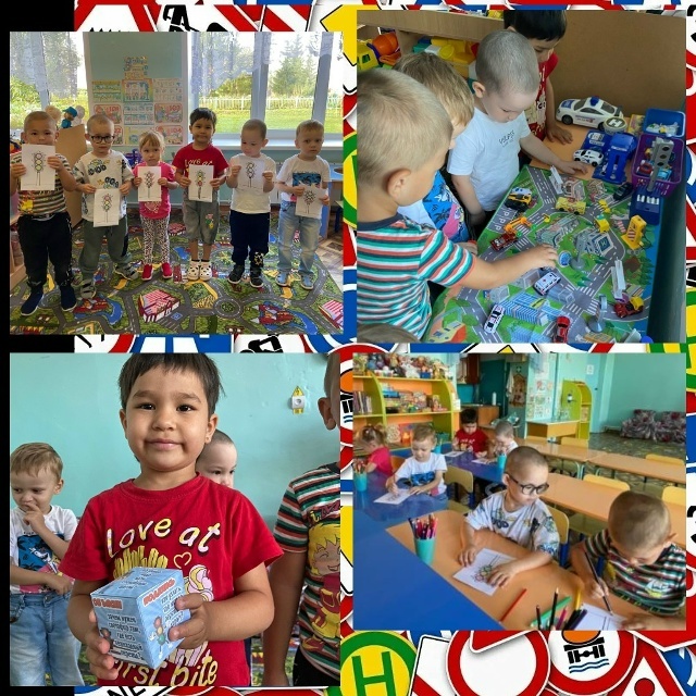 Пишпÿлекри «Журавушка» ача садĕнче ҫул-йӗр правилисемпе заняти иртнӗ