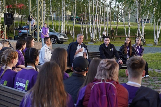 Пушкӑртстанра Волонтерсен лагерӗ иртет