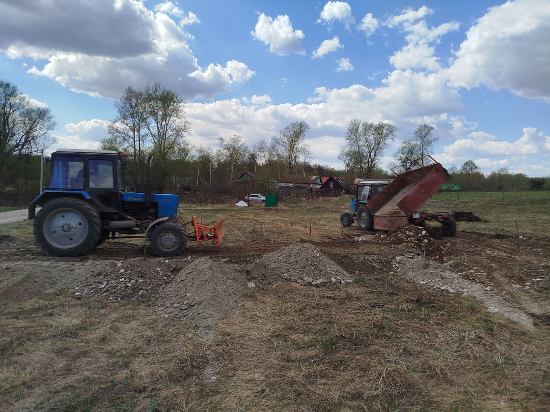 Ивановка ялӗнче Аслӑ Отечественнăй вӑрҫа хутшăнакансен паркне тӑвас ӗҫ пуҫланнă