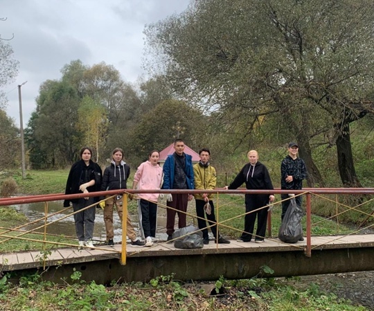 Студентсем экологи акцийĕ ирттернĕ