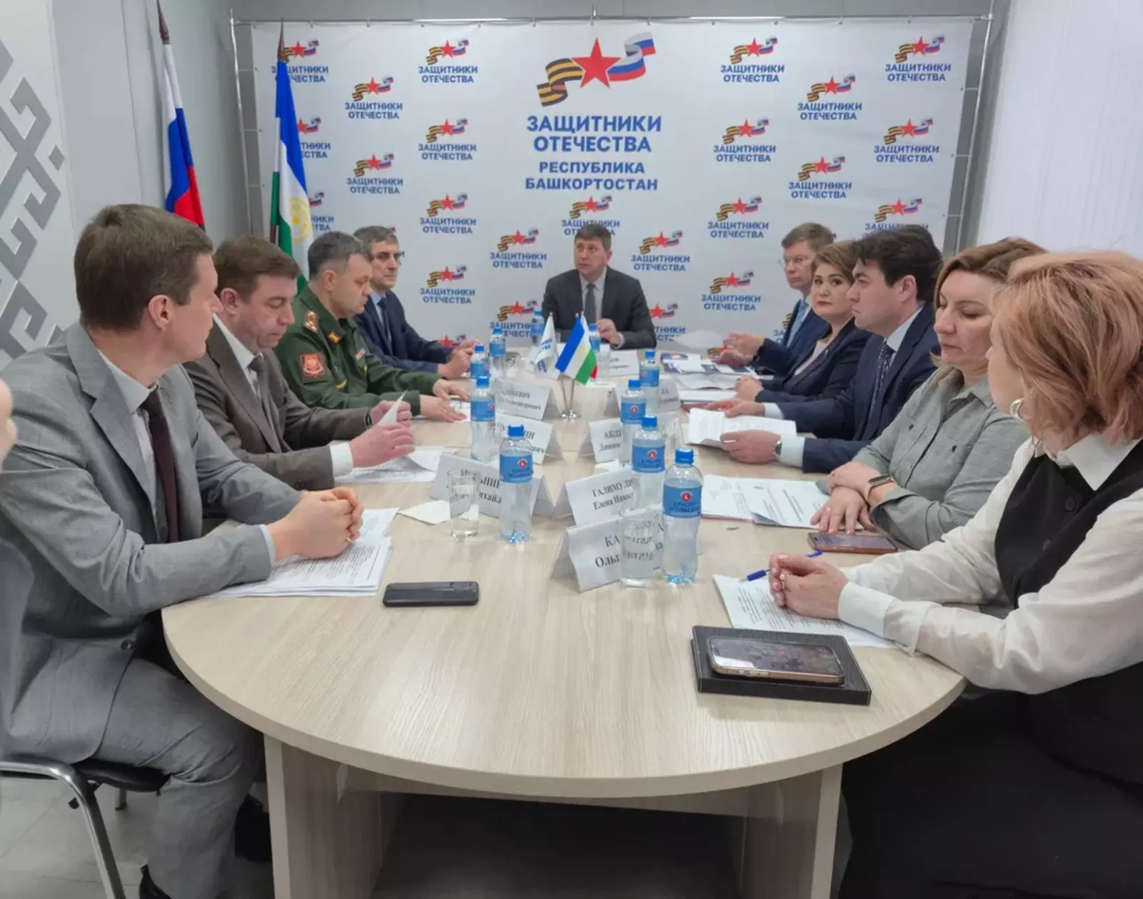 Александр Тихонов ознакомился с работой филиала фонда «Защитники Отечества»