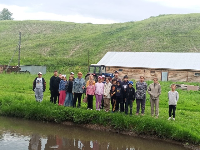 Пишпÿлекри 2-мĕш вăтам шкулта çуллахи лагерь уçăлнă