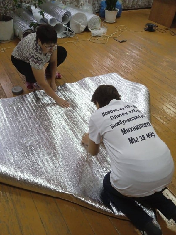 Пишпÿлек районӗнчи волонтерсен ӗҫӗ пӗр куна та чарӑнмасть