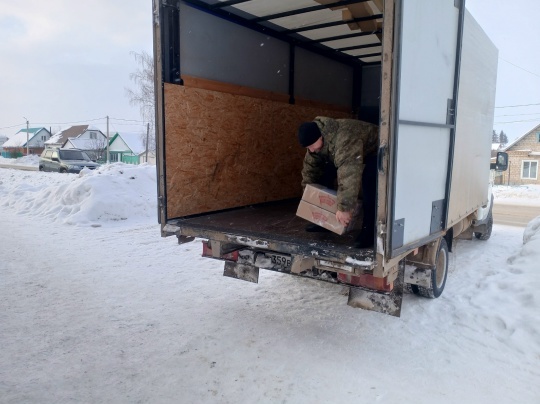 Белгород тӑрӑхӗнчи боецсене валли гуманитари пулӑшӑвӗ пухнă