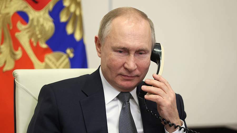 Путин Пашинянпа телефонпа калаçнă