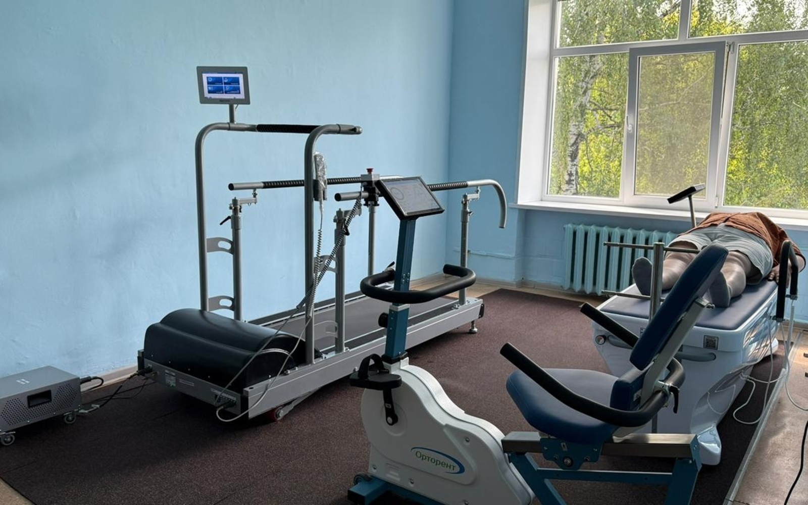 Ишимбай больници пациентсене реабилитацилеме ҫӗнӗ велоэргометрсем илнӗ
