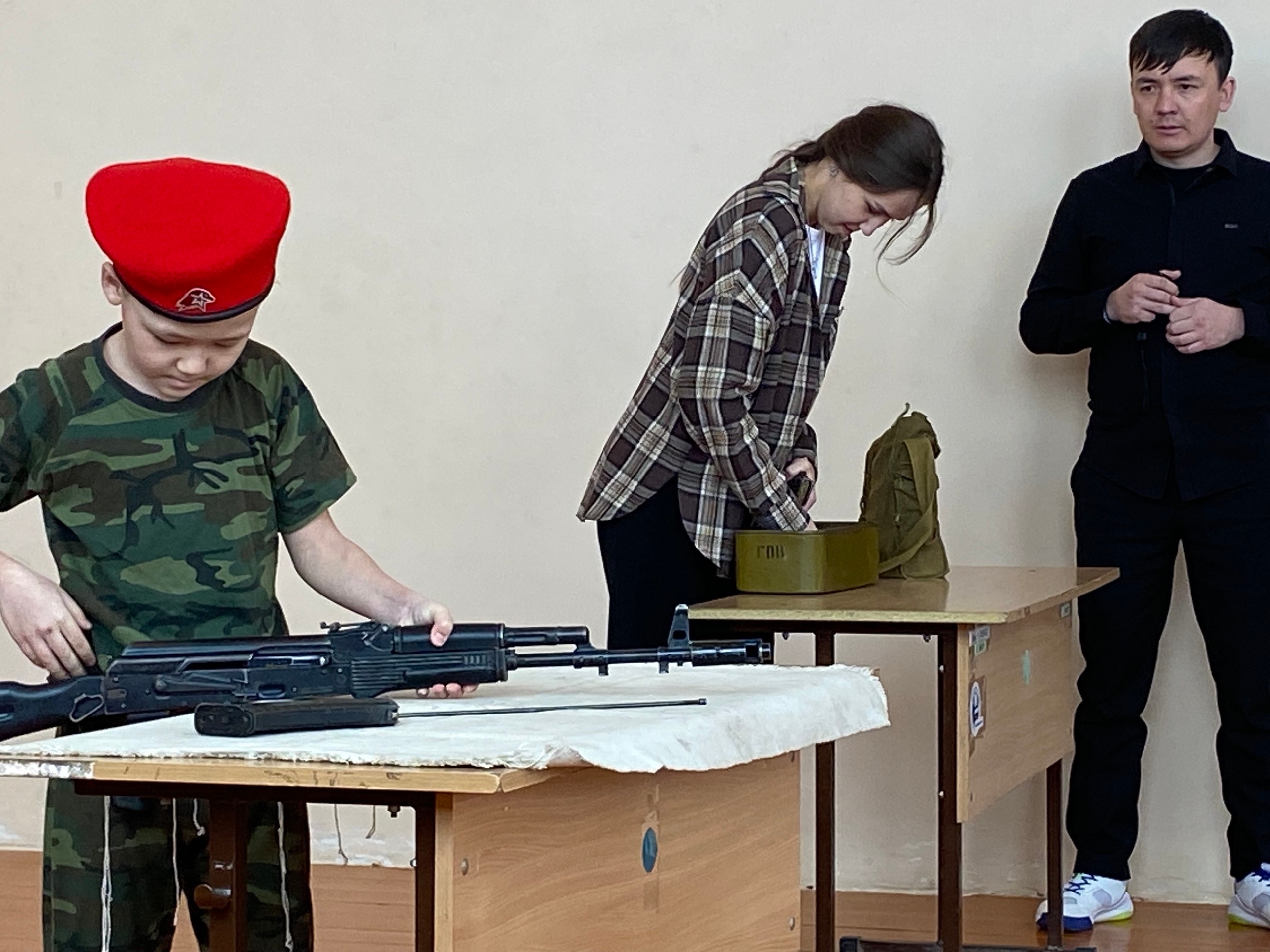 Хушăлкари вăтам шкулта «Зарница» ҫарпа спорт вӑййи пулнă