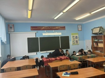 Шкулта терроризм хӑрушсӑрлӑхне тĕрĕслеме занятисем иртнĕ