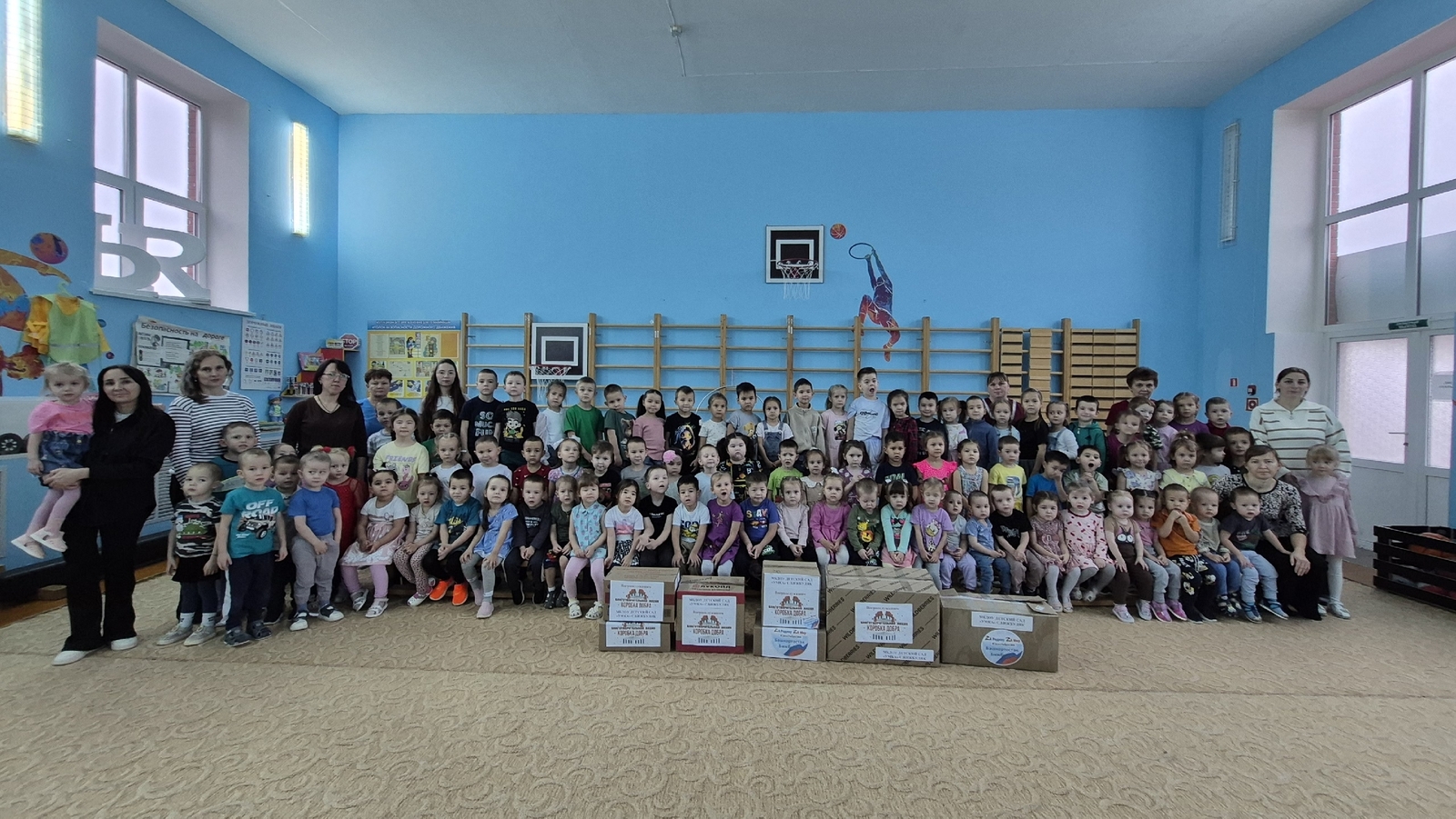 Штабра ачасене ăшă тӗлпулу кӗтнӗ