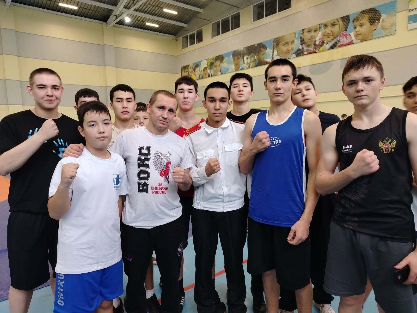 Раҫҫей боксерӗсем Баймак районӗнче ӑсталӑх класӗ ирттернӗ