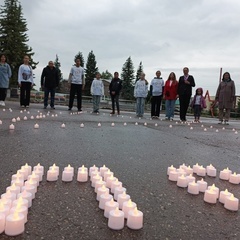 Волонтерсен юхӑмӗ Пӗтӗм Раҫҫейри «Вутлӑ вӑрҫӑ картинисем» акцие хутшӑннӑ