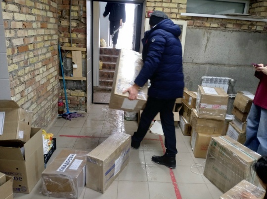 Белгород тӑрӑхӗнчи боецсене валли гуманитари пулӑшӑвӗ пухнă