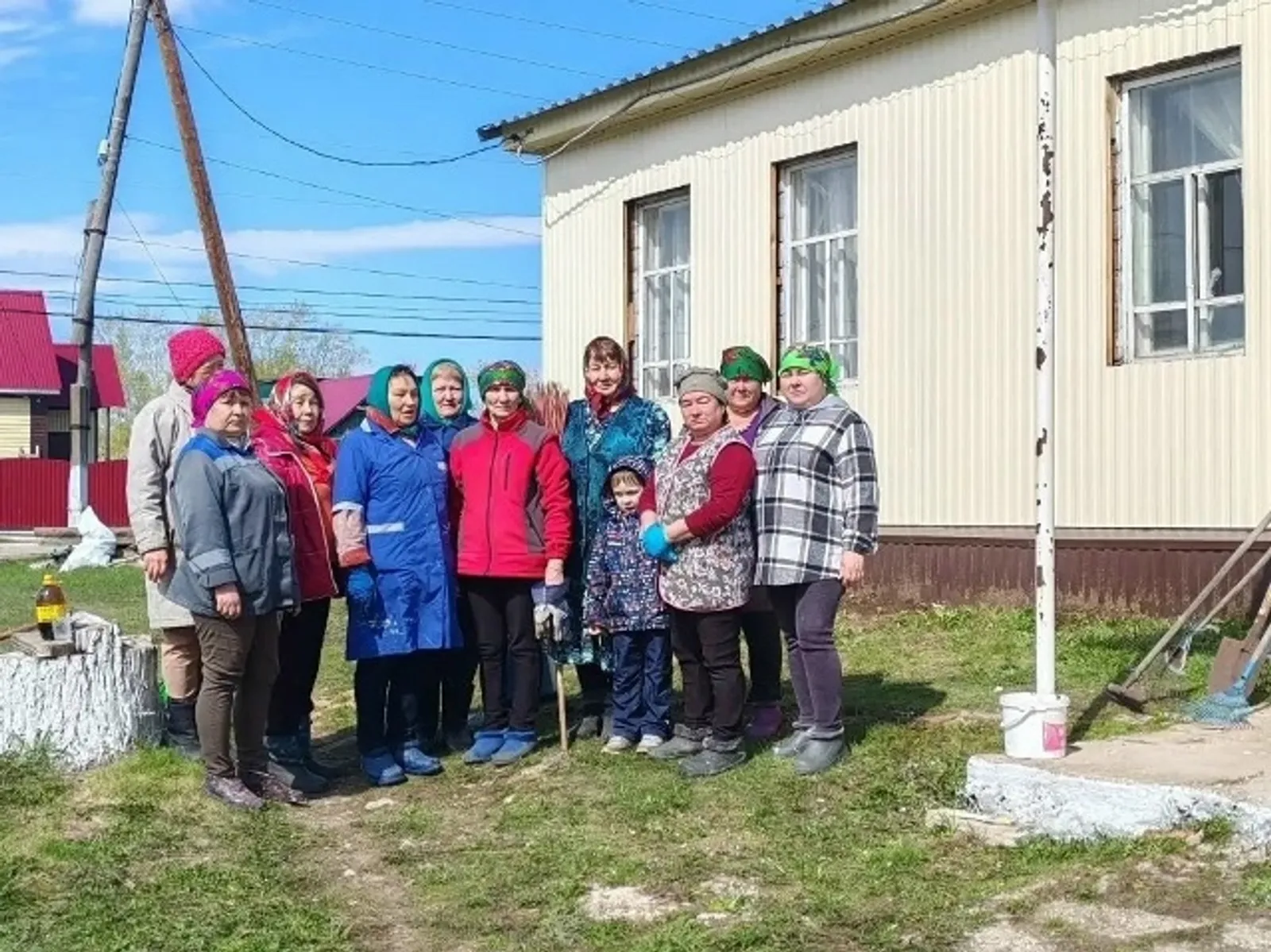 Йăлпăлак ялӗнче субботник иртнӗ