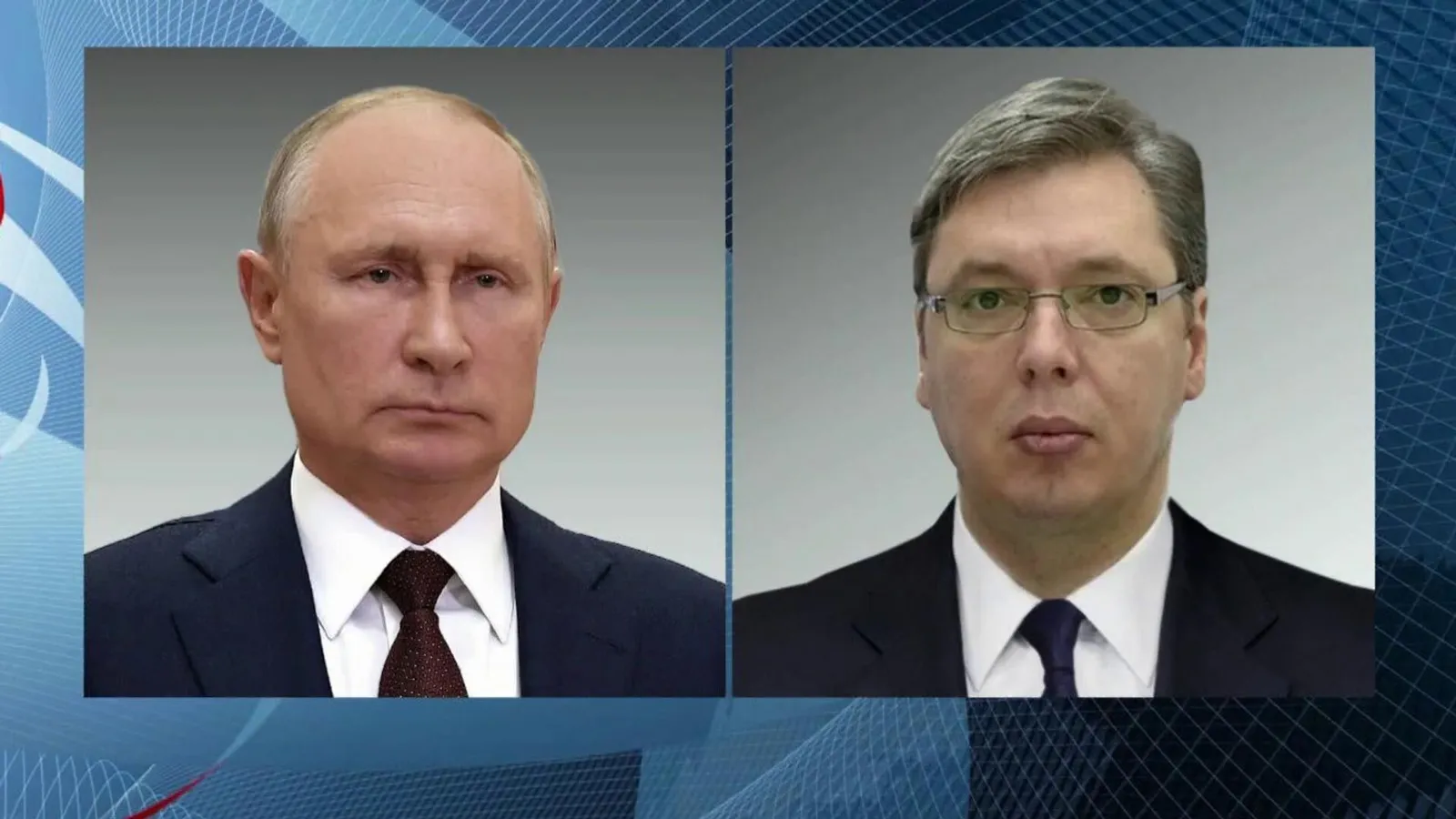 Владимир Путин Александр Вучичпа телефонпа калаҫнӑ