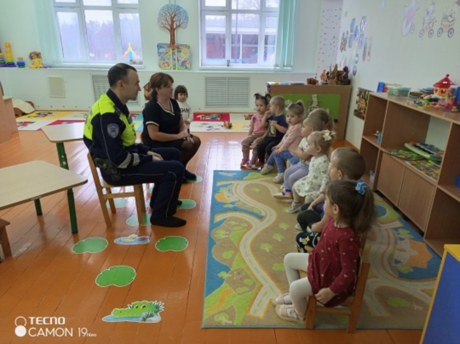 Пирӗн патра хӑнара — ГИБДД инспекторӗ!