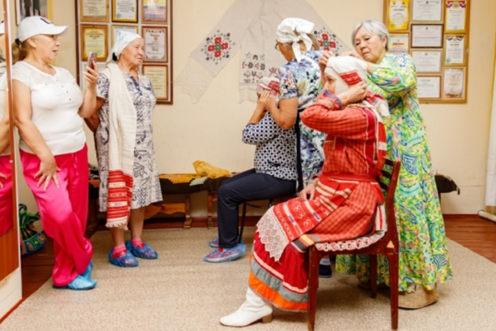 Ситекре сурпанпа чалма ҫыхассипе ăсталăх-класĕ иртнӗ