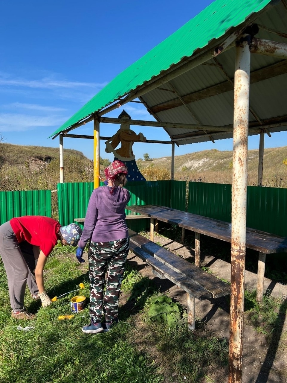 Сухоречкăра çӑлкуҫа тирпейленĕ