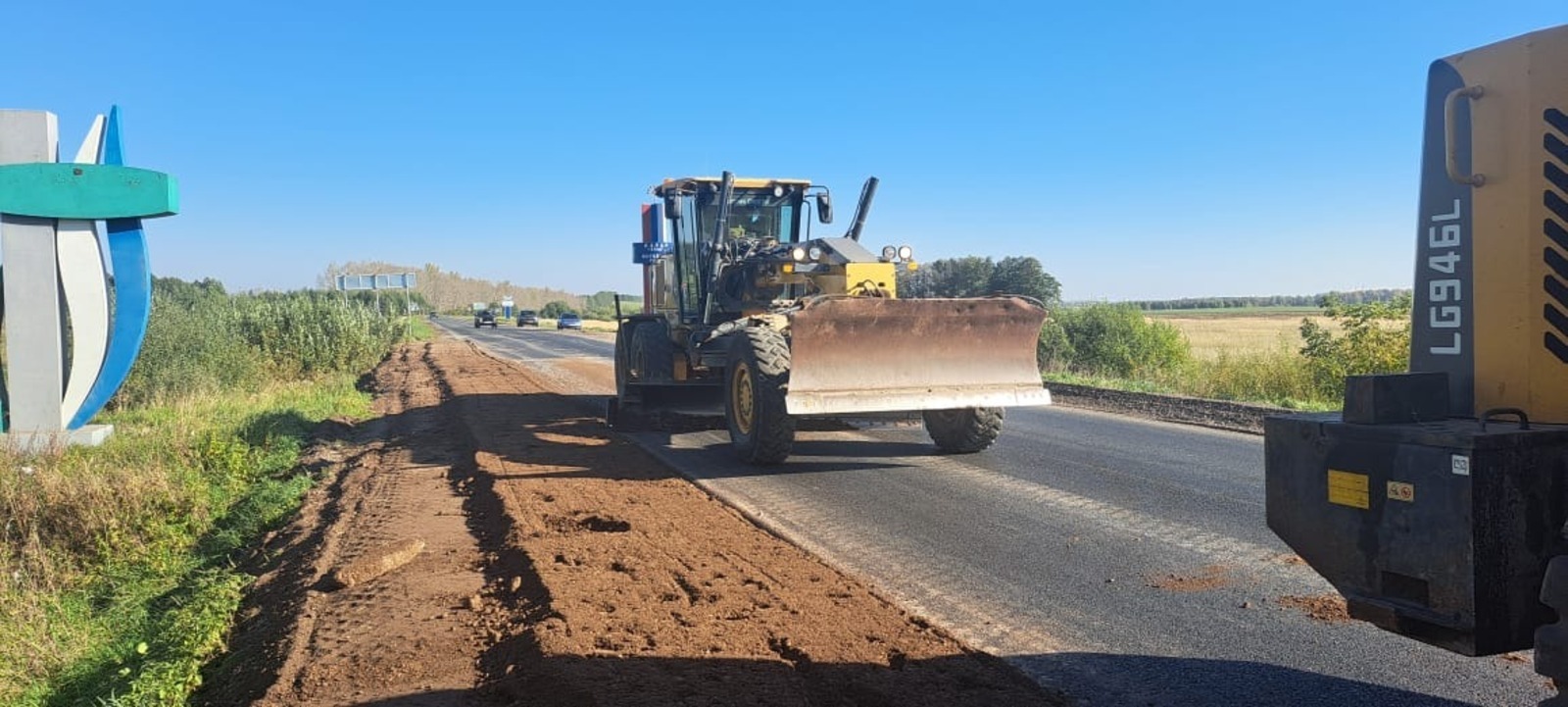 Пушкӑртра Шаран-Тюменяк ҫулне юсаҫҫӗ