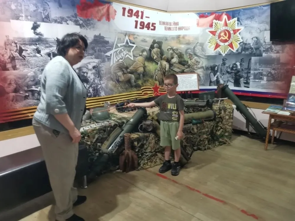 Пишпӳлекри «Улыбка» ача сачӗн ачисем Пишпÿлекри музейре пулнă